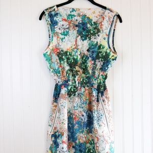 L.A soul watercolor dress with pockets